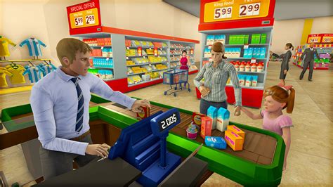 Supermarket Shopping cash register cashier games (Android) software credits, cast, crew of song